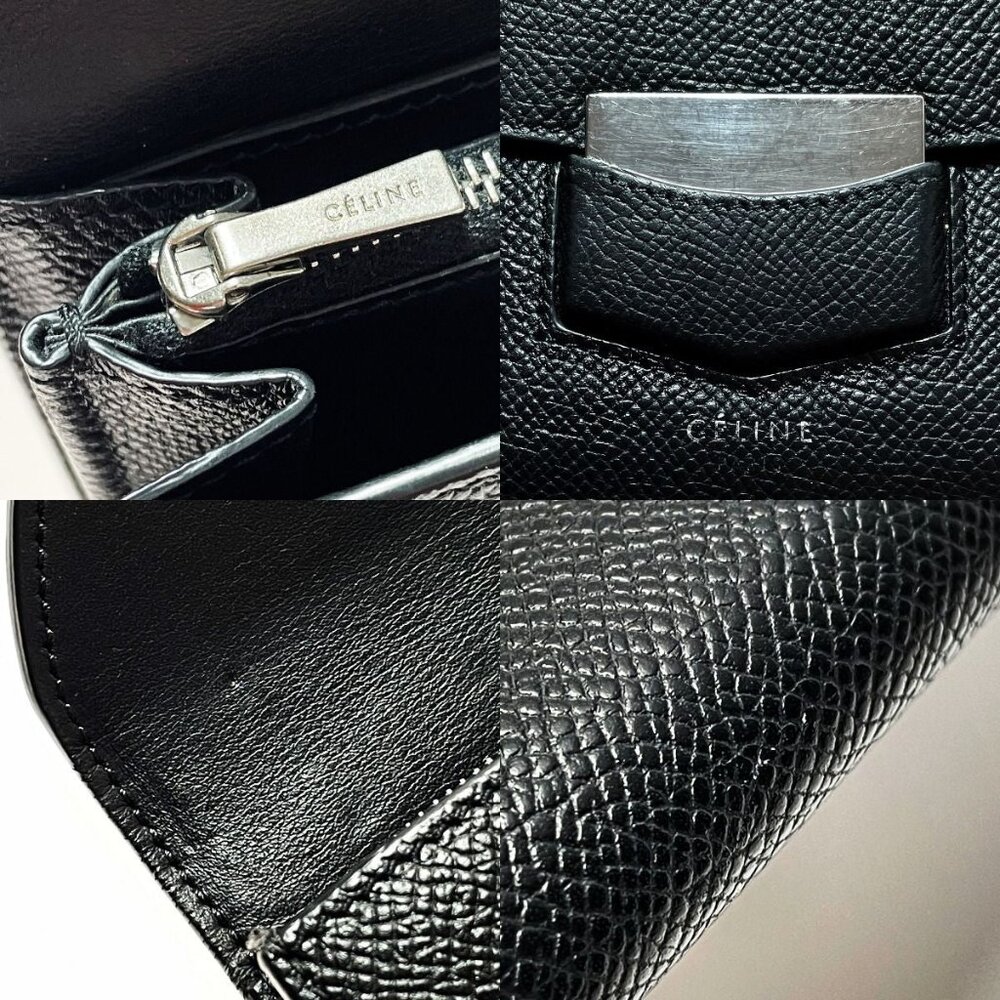 Celine Trotter Large Multi-Function Wallet apm Bl… - image 7